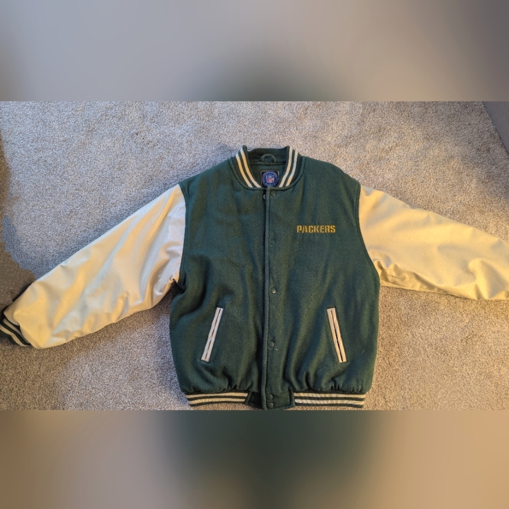 Packers Jacket, child's XL. Retro/vintage look. Brand new condition